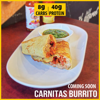 Smoked Carnitas Burrito